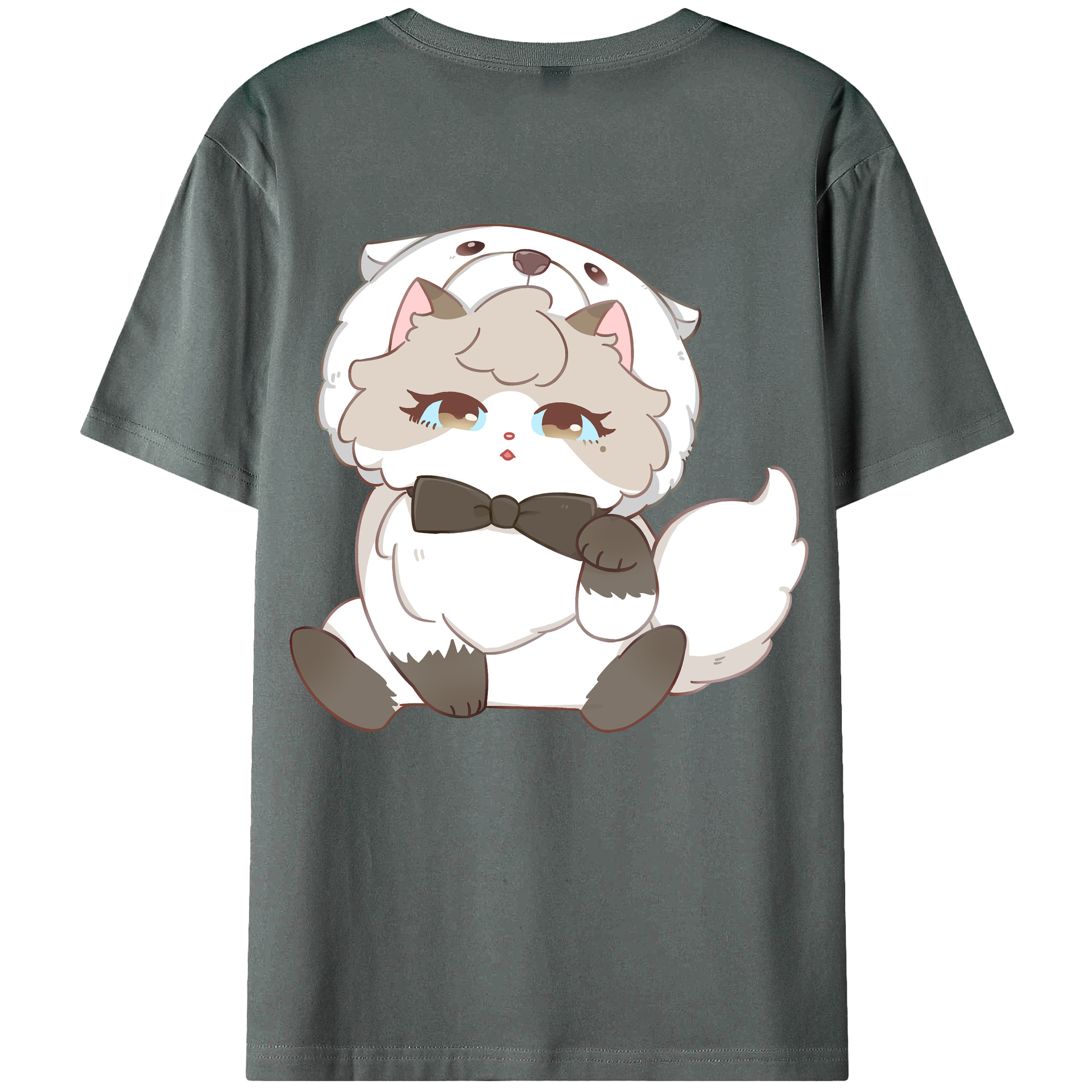 （画像用） SPY×FAMILY间谍家家酒 綿100％ メンズ半袖Tシャツ（バックプリント） 通気性